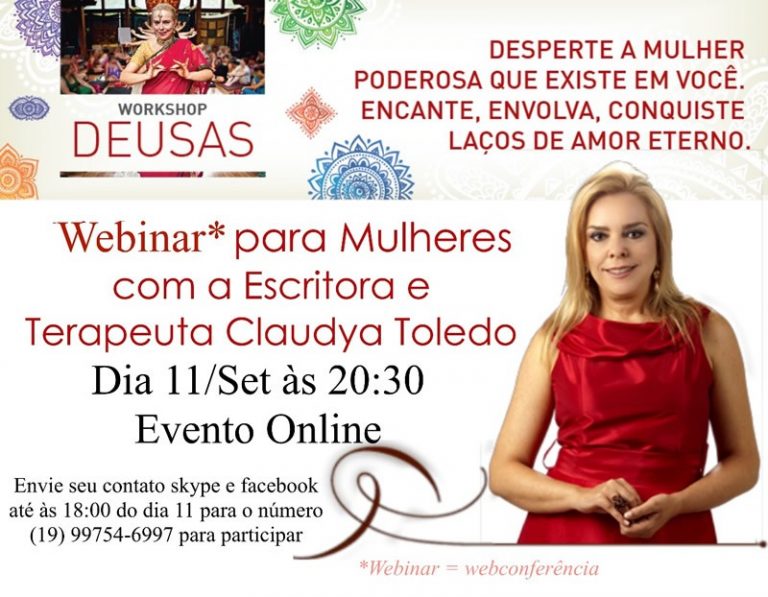 Webinar para mulheres  YouTube